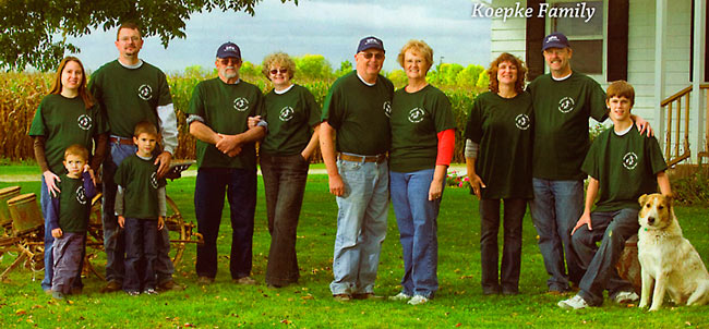 The Koepke family
